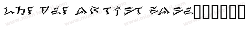 LHF Def Artist BASE字体转换